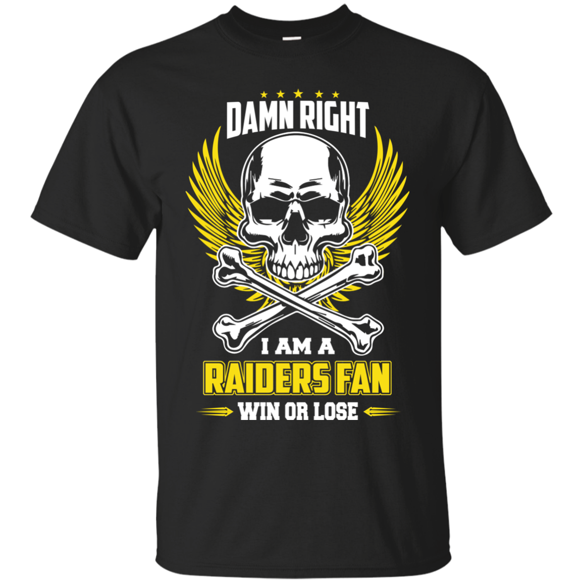 Oakland Raiders Shirts I Am A Raiders Fan - Teesmiley