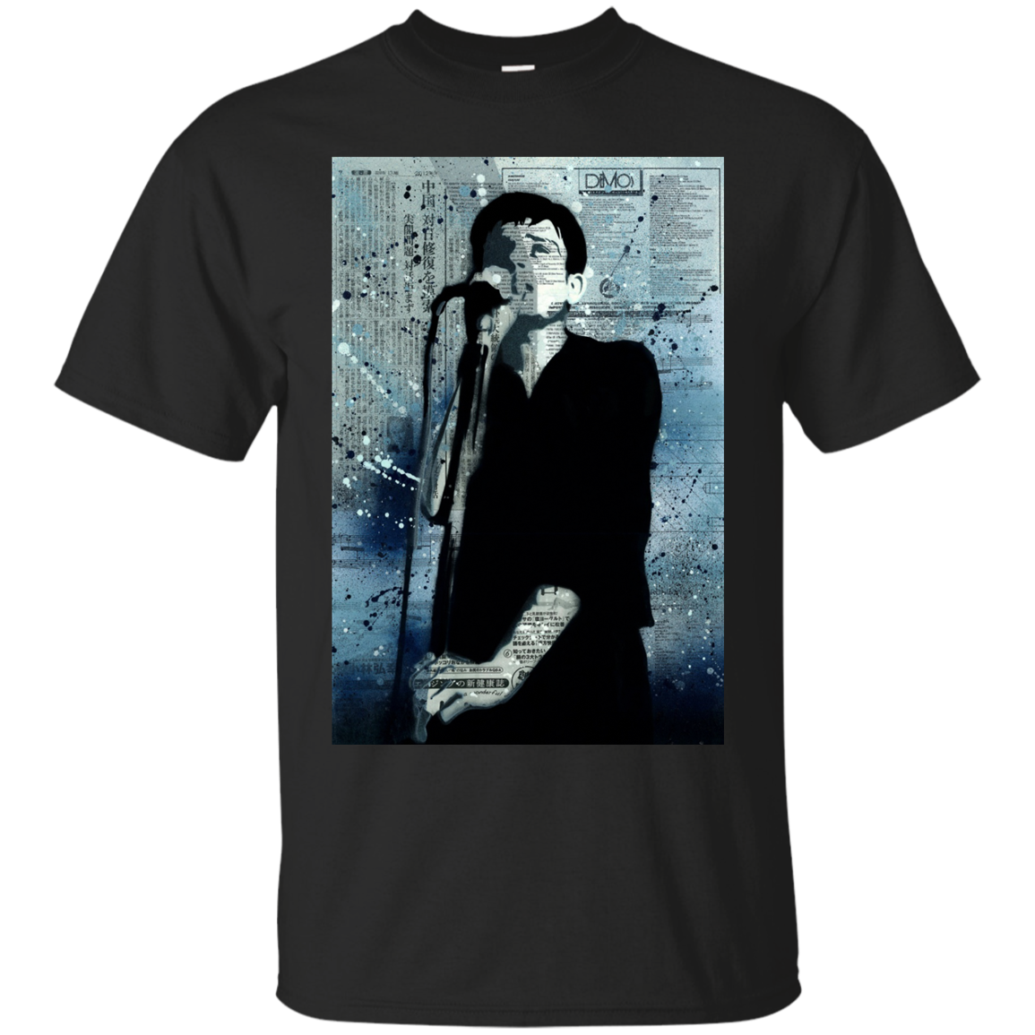 Ian Curtis Shirts On Stage Poster - Teesmiley