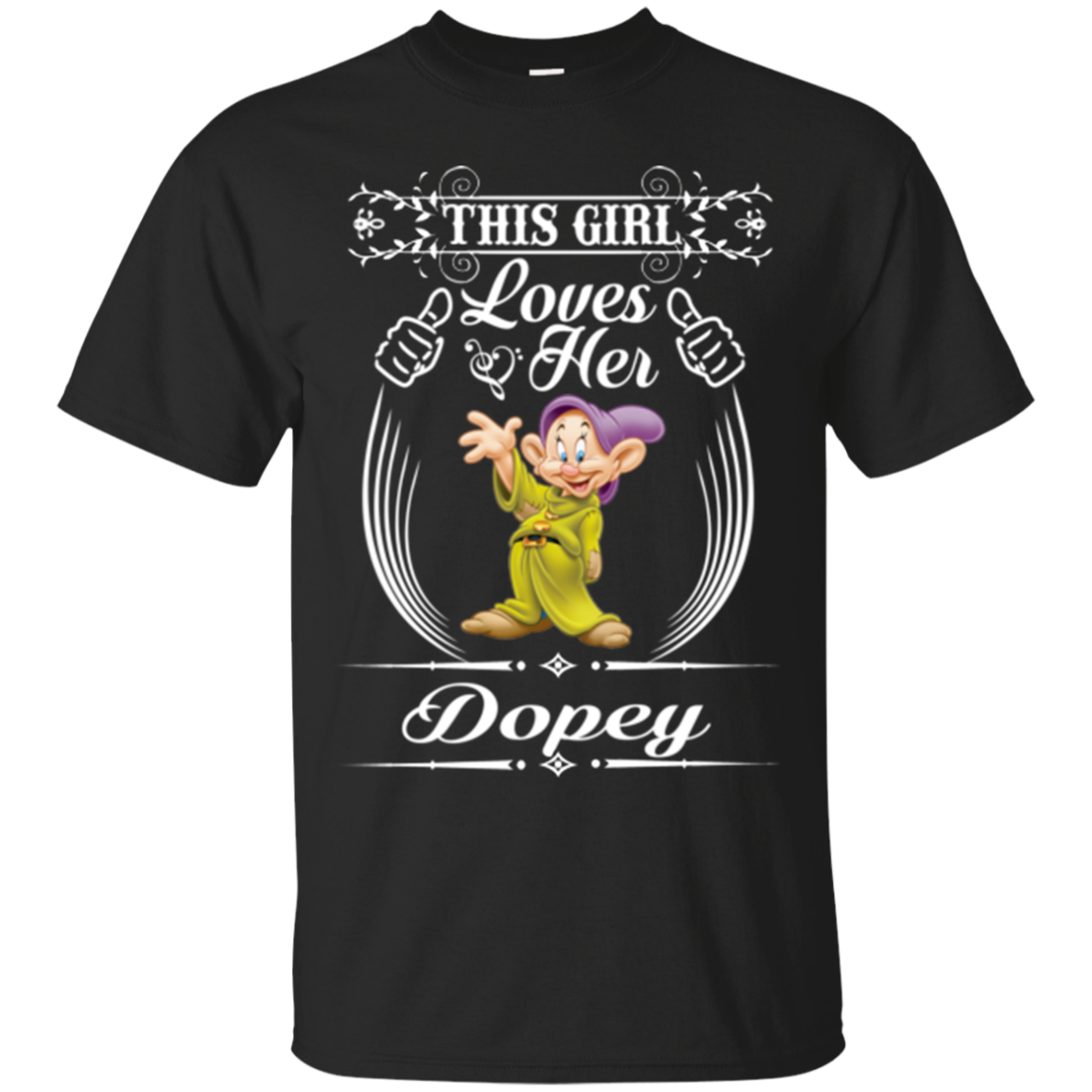 This Girl Loves Her Dopey Snow White And The Seven Dwarfs Dopey Shirts Teesmiley 