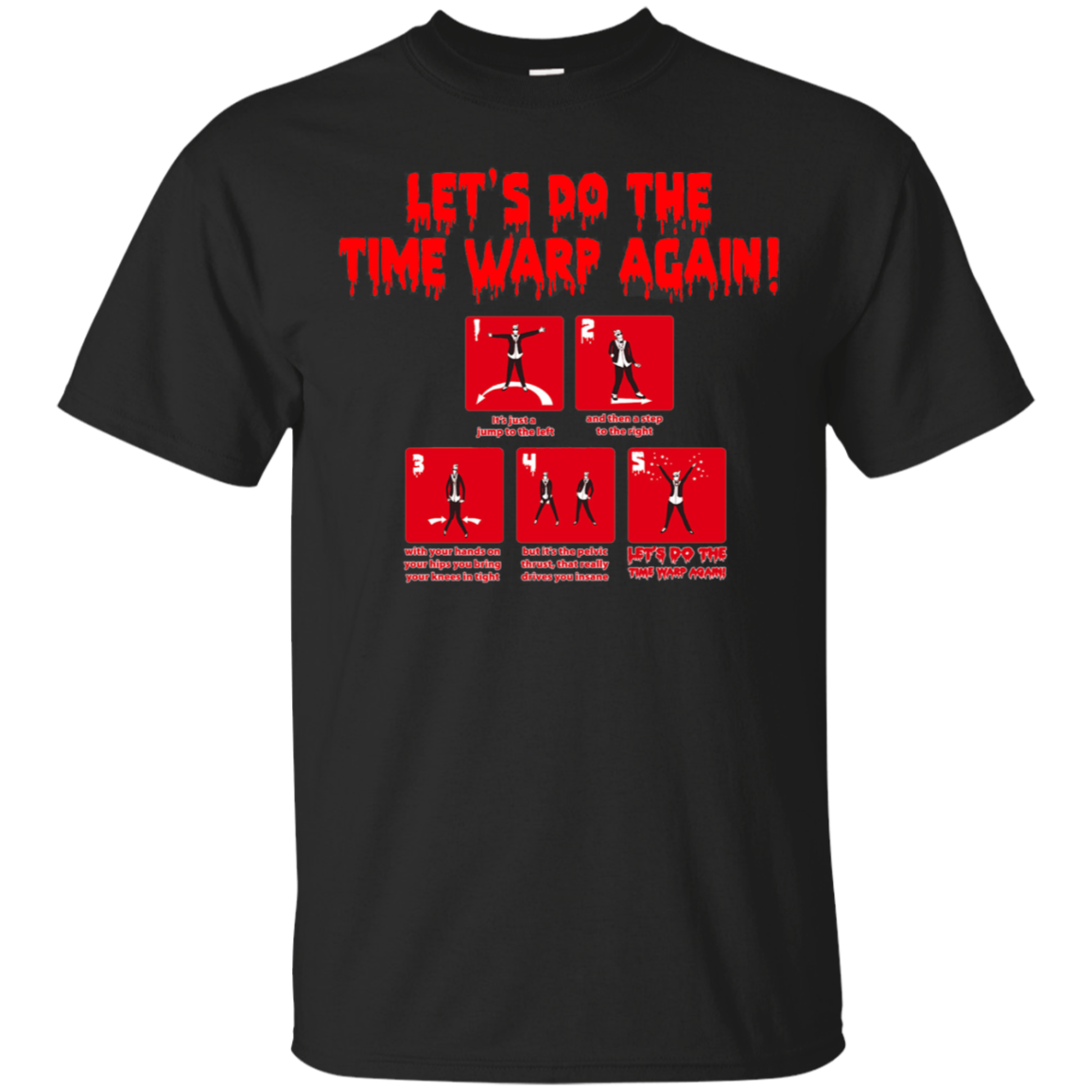 Rocky Horror Picture Show Shirts Do The Time Warp Again - Teesmiley