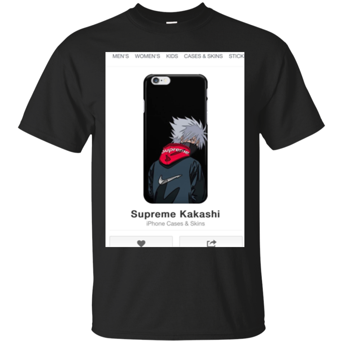 Iphone Cases Supreme Kakashi Shirts Teesmiley