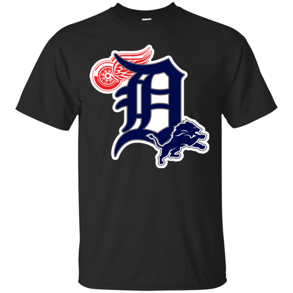 Detroit T shirts Detroit Red Wings Detroit Lions – Teesmiley