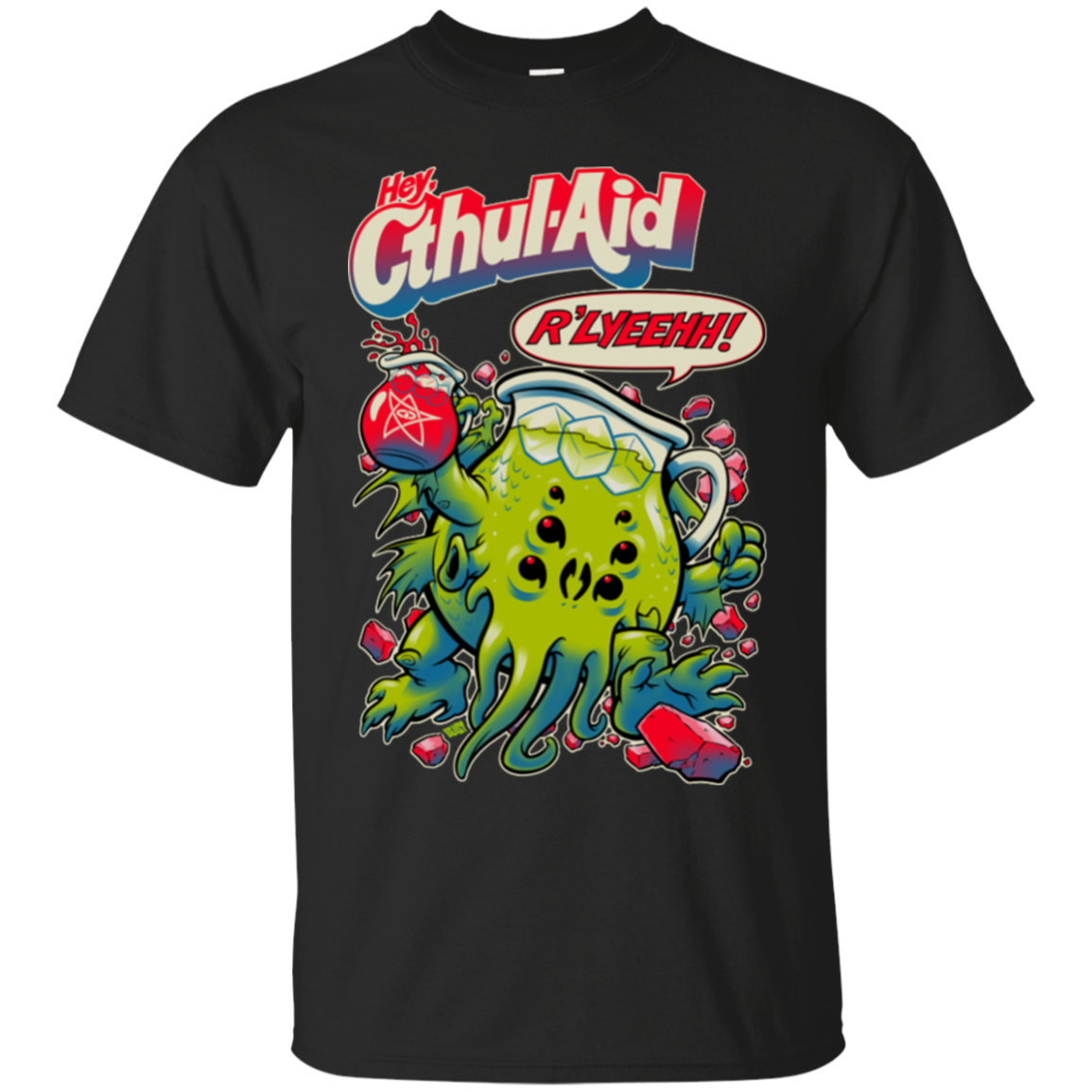 Cthulhu Shirts Hey Cthul-Aid - Teesmiley