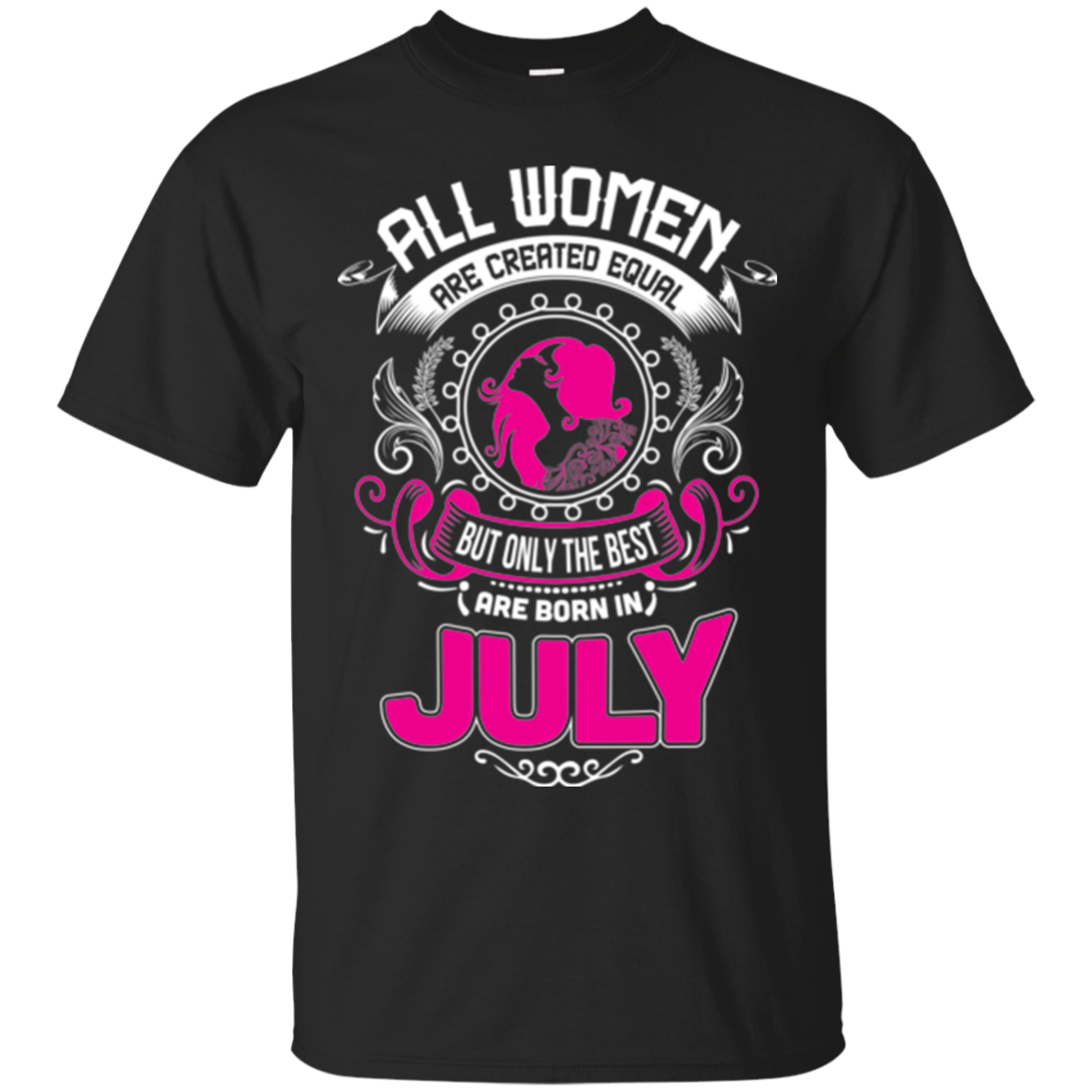 July Women Shirts Women Equal Best Born In July - Teesmiley