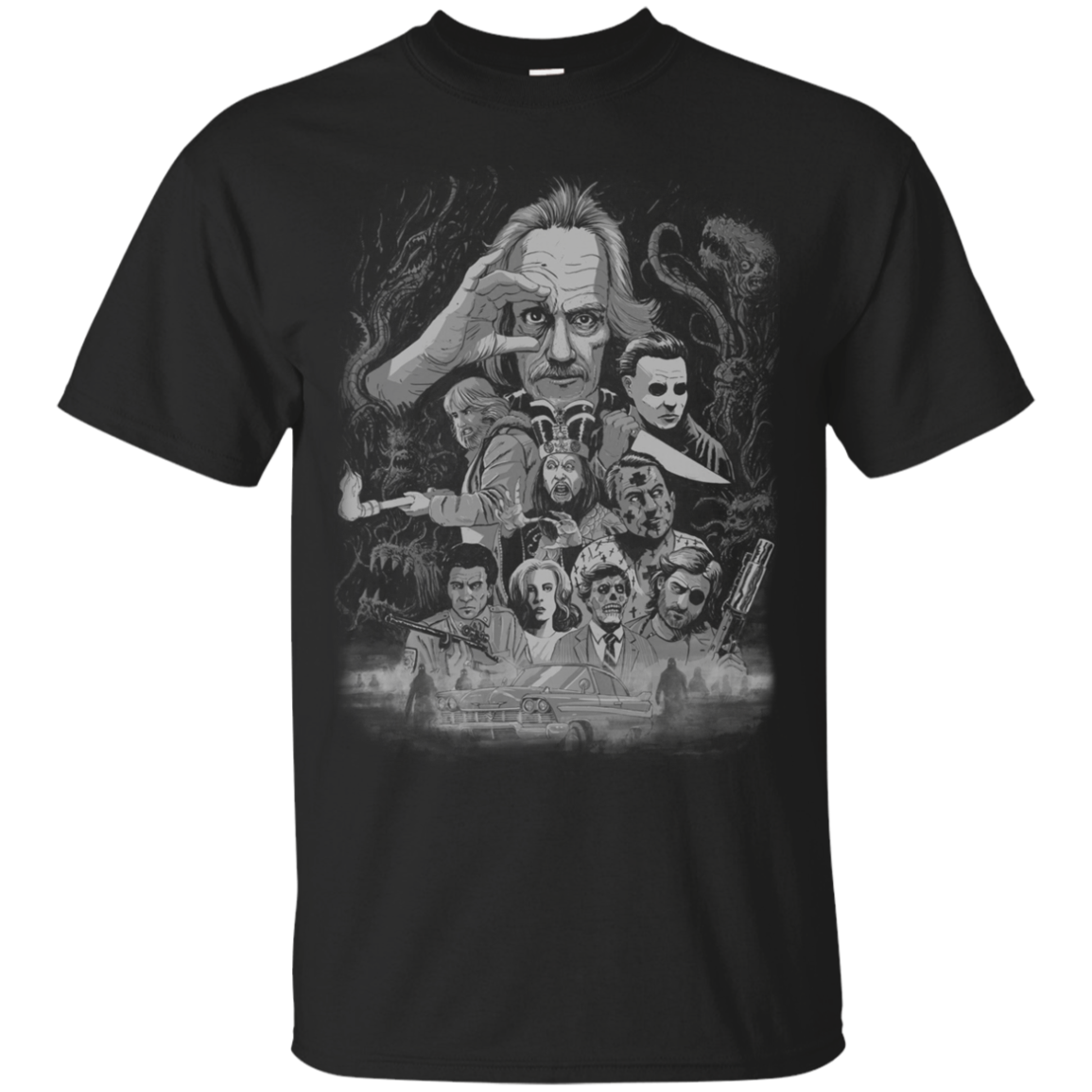 John Carpenter Shirts Movie Characters - Teesmiley