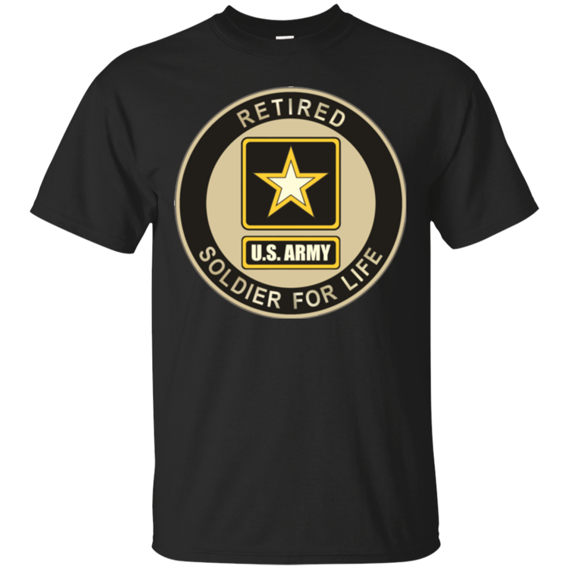 Veteran U.S. Army Shirts Retired Soldier For Life - Teesmiley