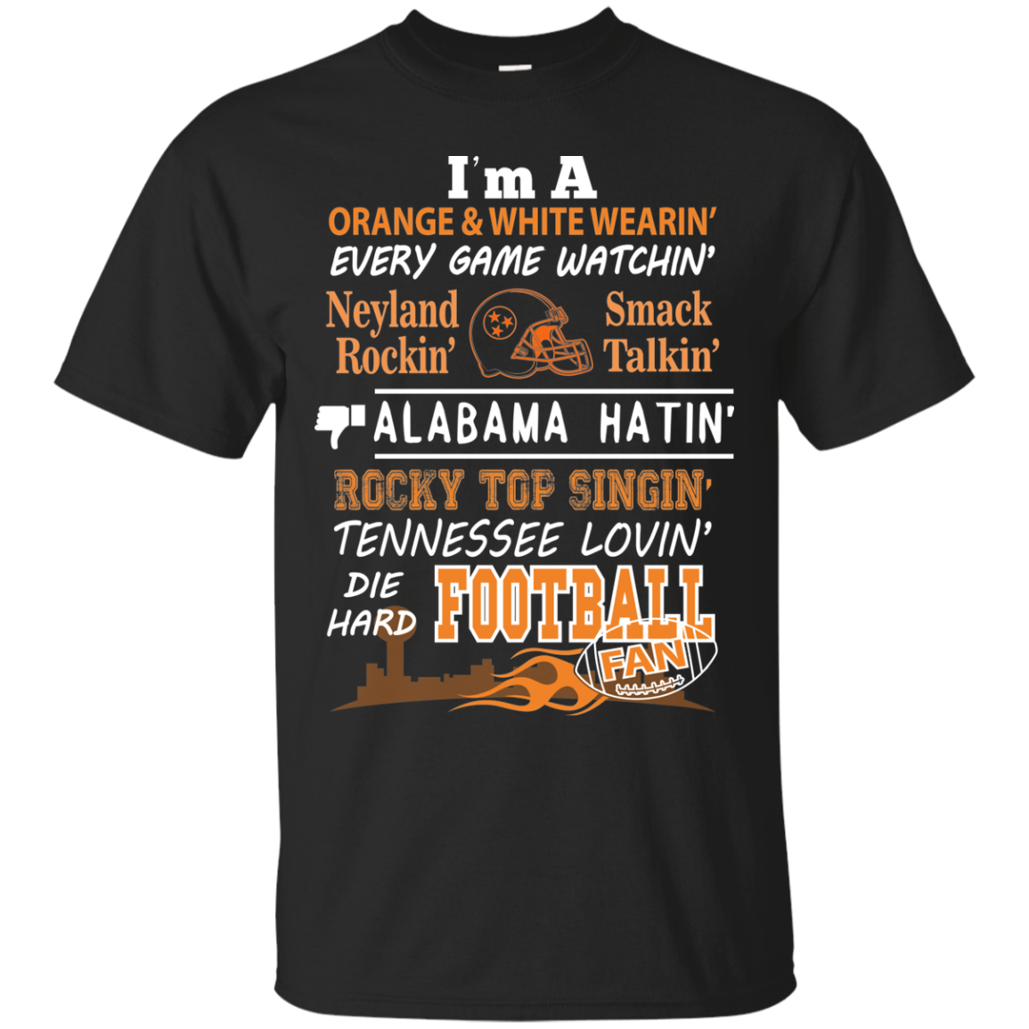 Tennessee Volunteers Shirts I'm A Tennessee Football Fan Amyna