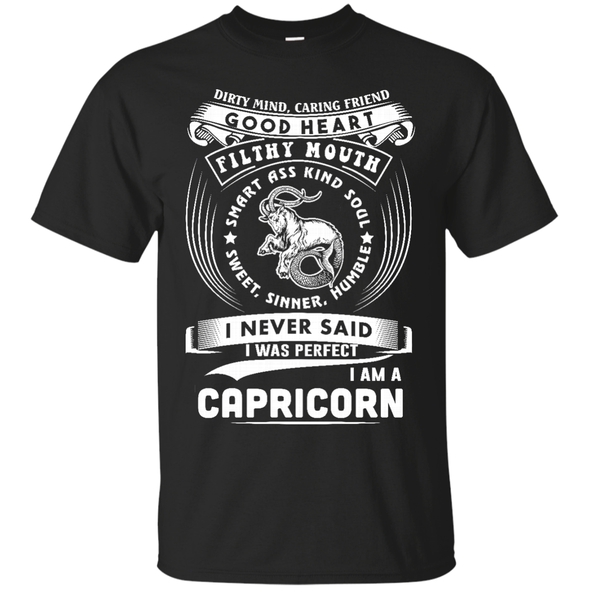 Capricorn Shirts I Never Said I Was Perfect - Amyna