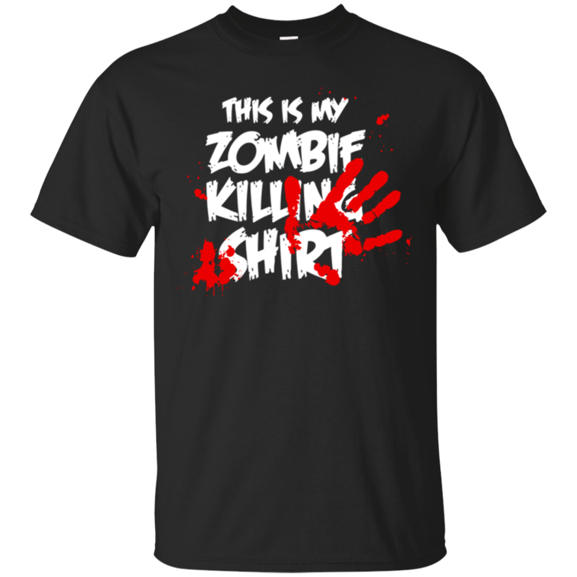 This Is My Zombie Killing Shirt Halloween Shirts - Teesmiley