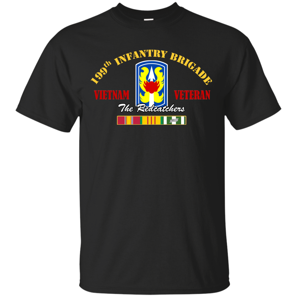 199th Infantry Brigade Vietnam Veteran Shirts The Redcatchers - Teesmiley