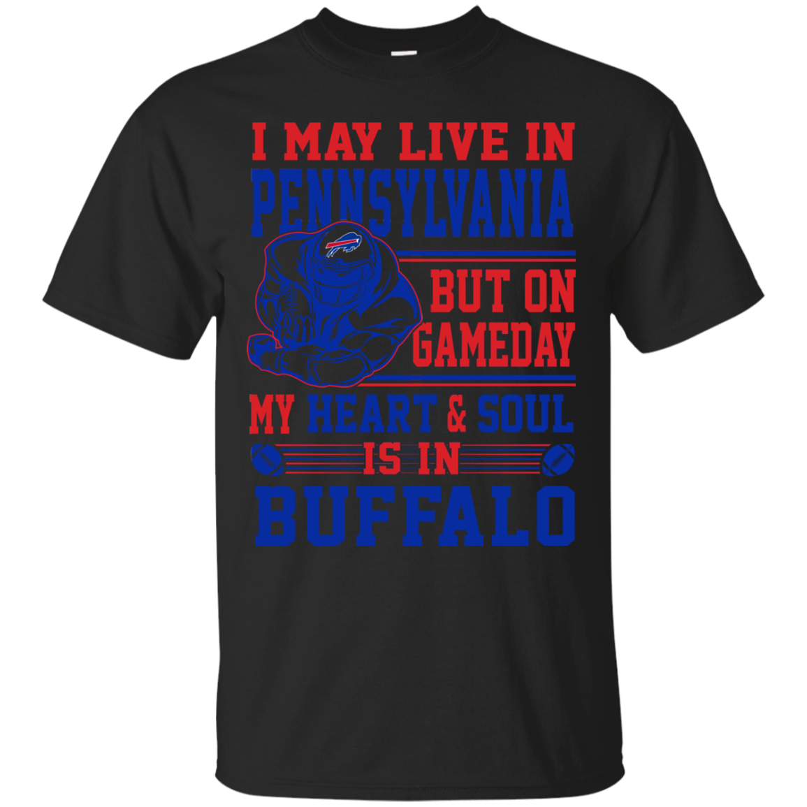 Buffalo Bills Pennsylvania Shirts My Heart And Soul Is In Buffalo - Amyna