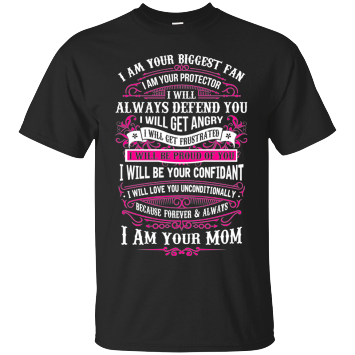 Mom Shirts I Am Your Biggest Fan Protector I Am Your Mom - Teesmiley