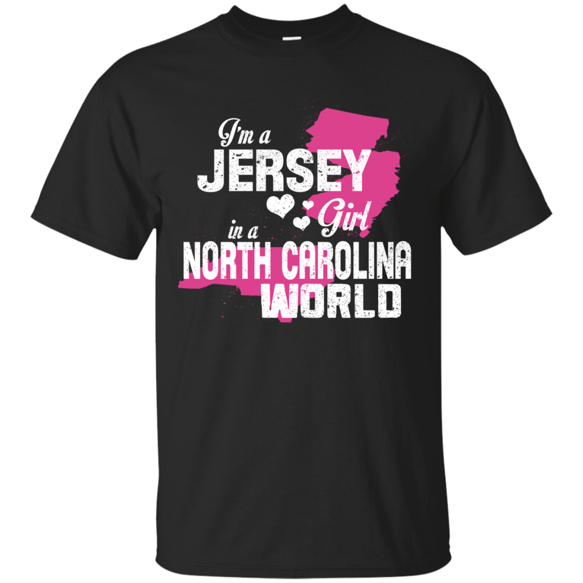 Jersey North Carolina Girl Shirts A Jersey Girl In North Carolina ...