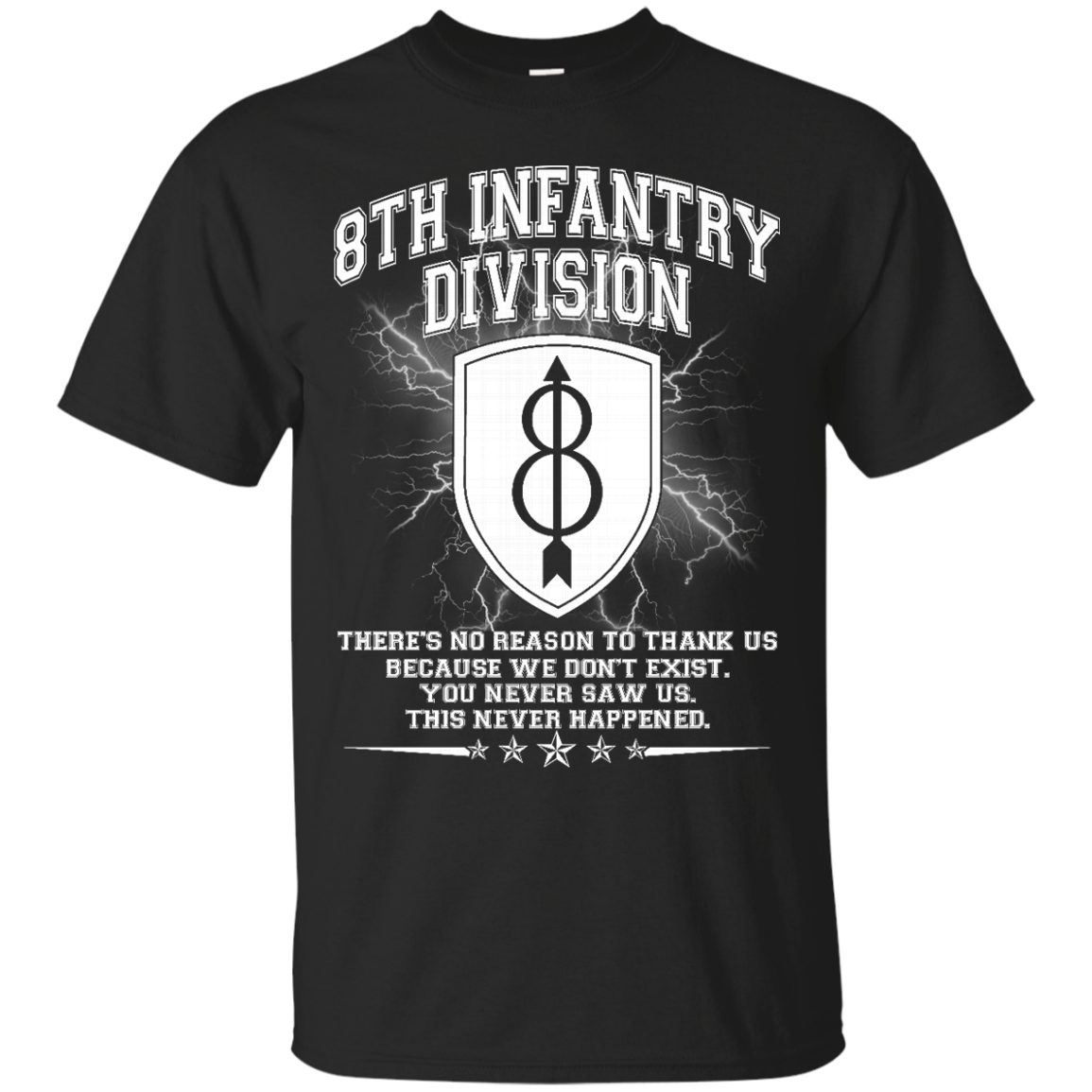 8th Infantry Division Shirts There's No Reason To Tank Us - Teesmiley