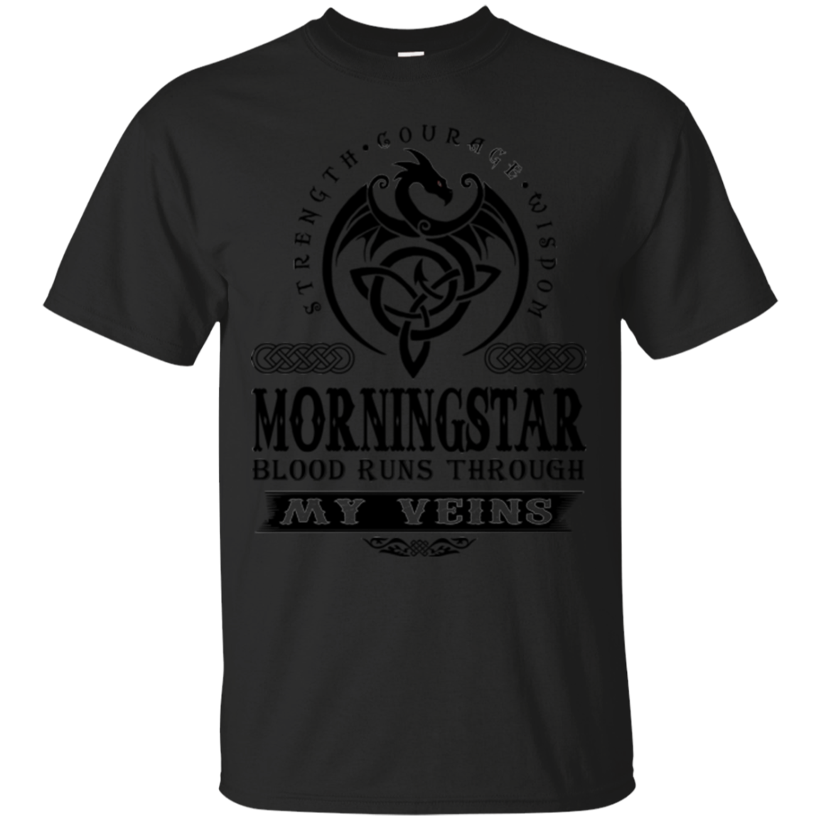Morningstar Shirts Blood Runs Through My Veins - Teesmiley