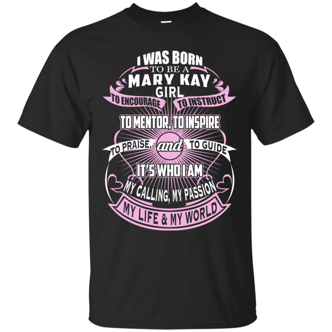 Mary Kay Woman Shirts I Was Born To Be A Mary Kay Girl - Teesmiley