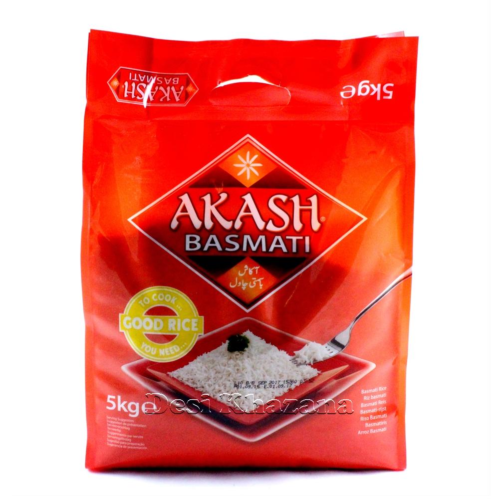 Riz Basmati - Akash, 5kg - 20kg - O'Zando