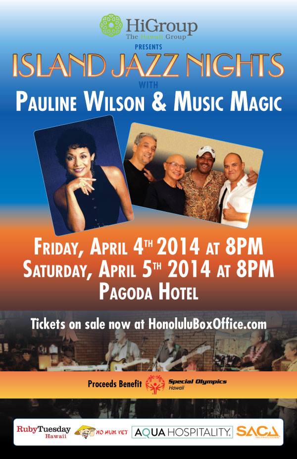 Island Jazz Nights presents Pauline Wilson and Music Magic