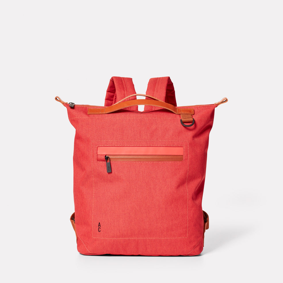 Mini Hoy Travel and Cycle Rucksack in Red – Ally Capellino