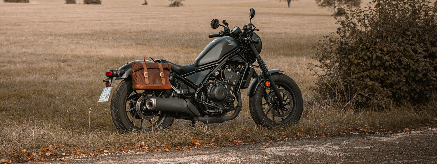 How to mount saddlebags on your Honda Rebel. LONGRIDE