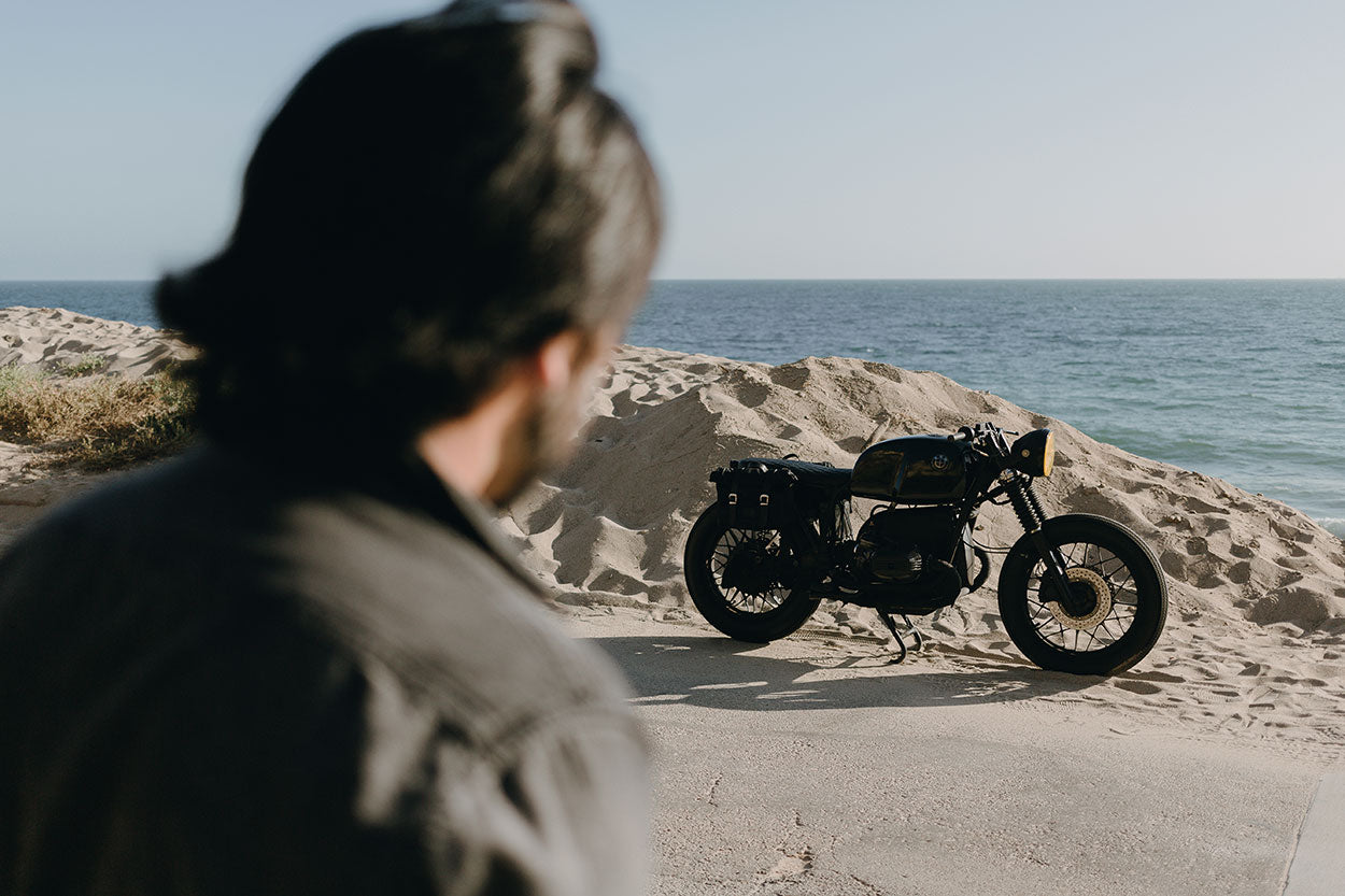 Cafe Racer BMW R100 vintage.