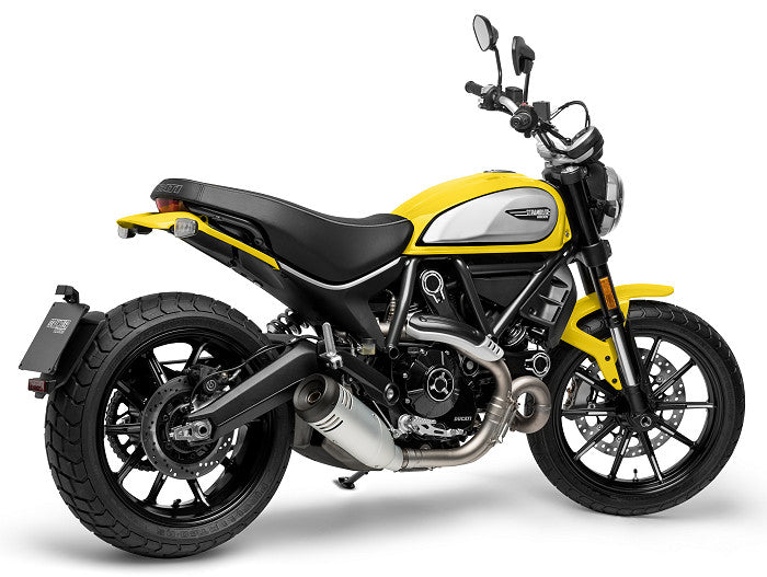 Can you mount panniers bags on Ducati Scrambler.