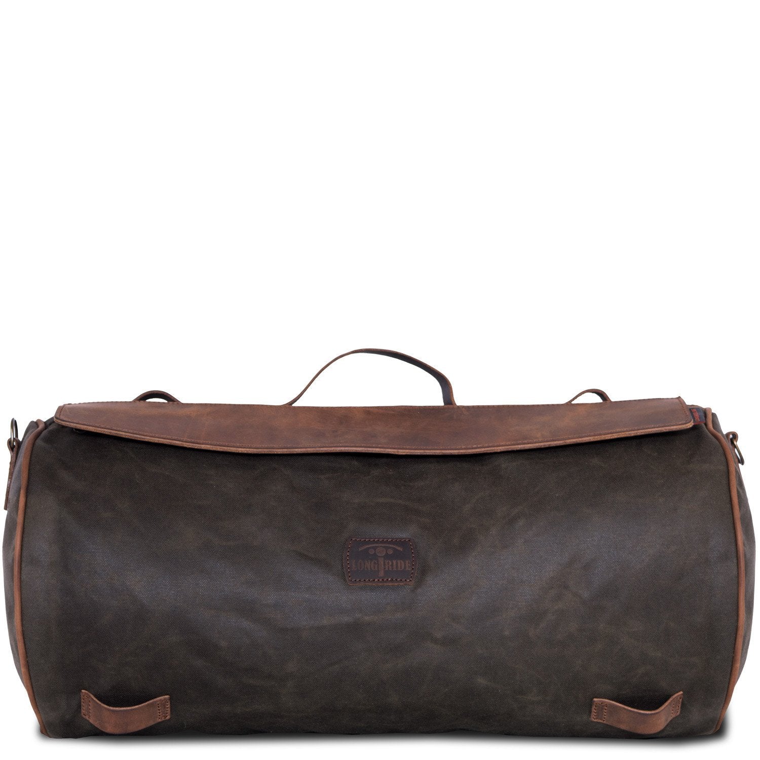 leather motorcycle tail bag