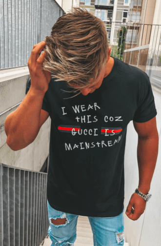 gucci is mainstream t shirt