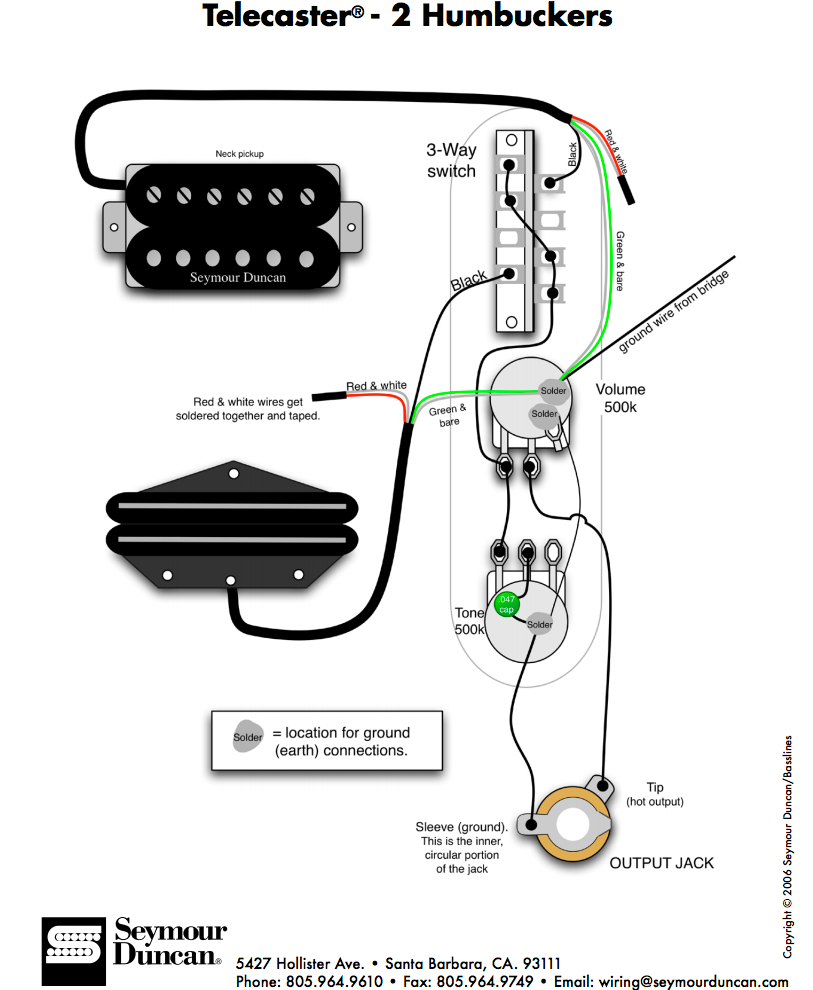 Telecaster 3 Way Wiring Diagram - Database | Wiring Collection