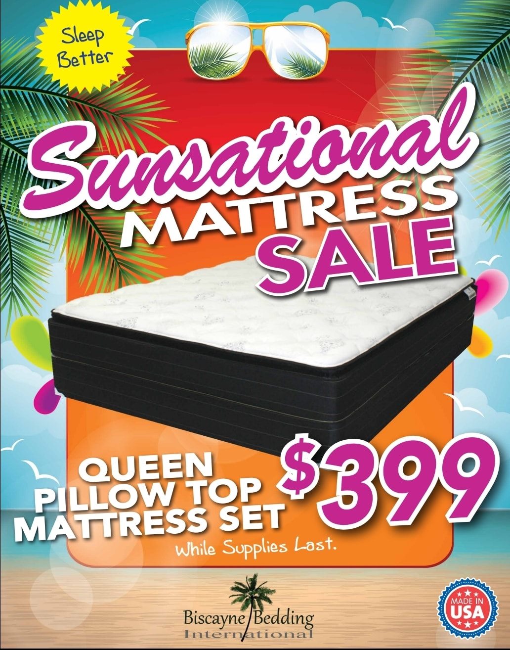 discount queen mattress near me