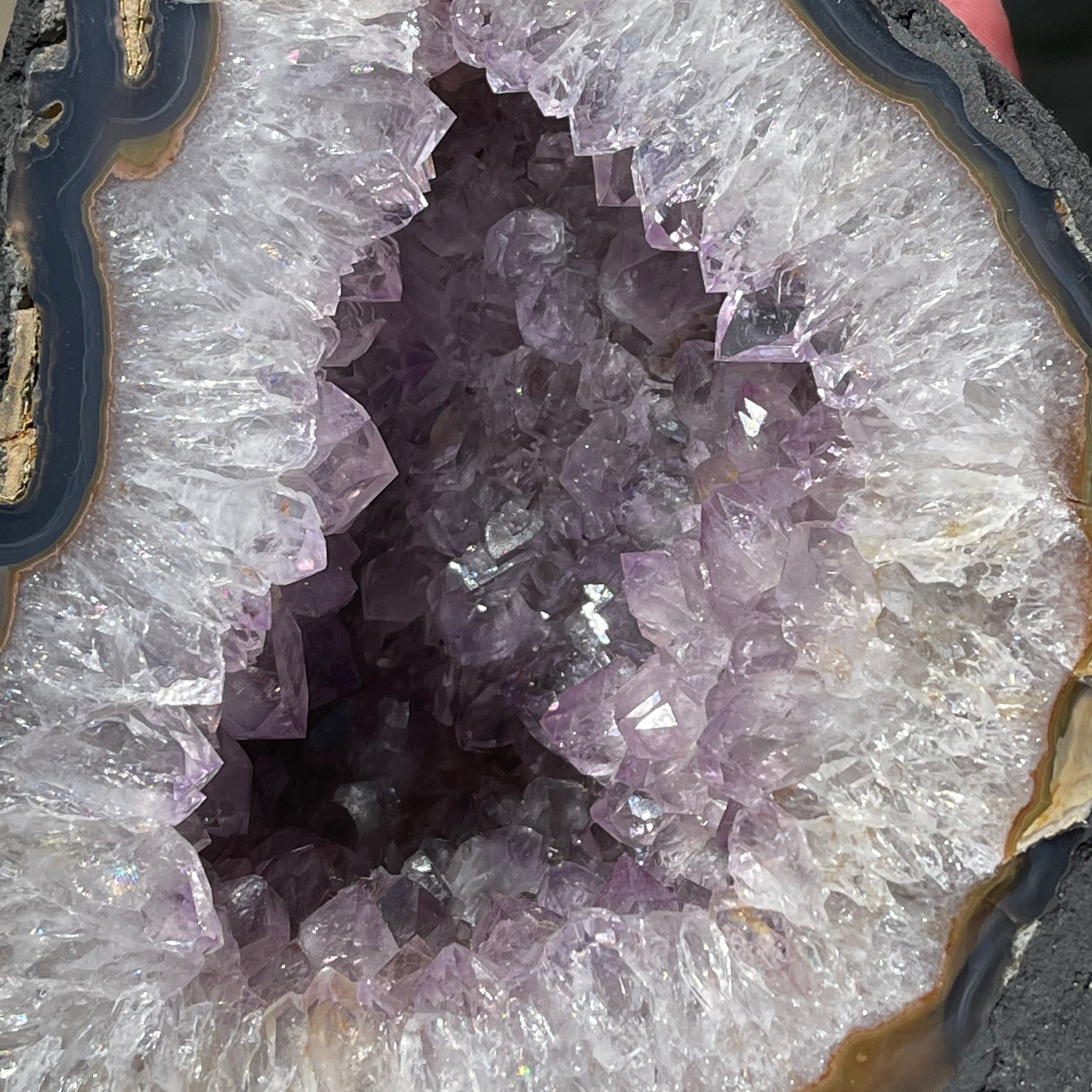 Amethyst Cluster Cave – Crystals and Pearls Australia