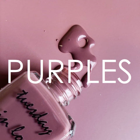 purple halal nail polish shades