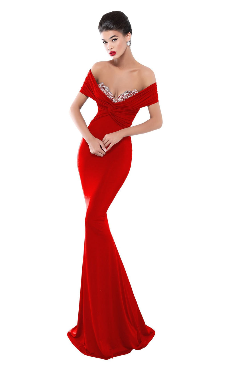 Tarik Ediz 50487 Dress| NewYorkDress.com Online Store