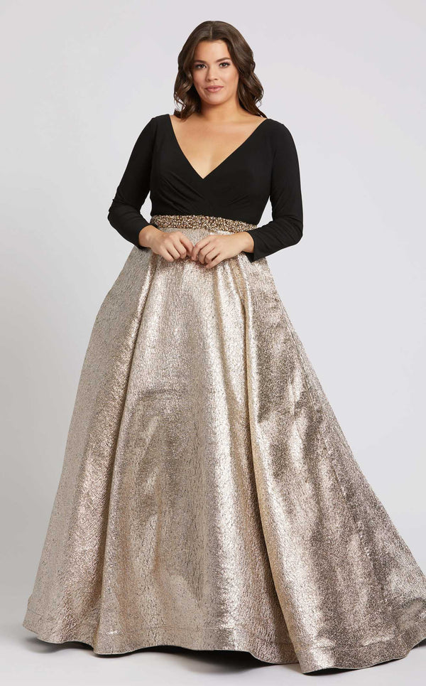 mac duggal plus size dresses virginia