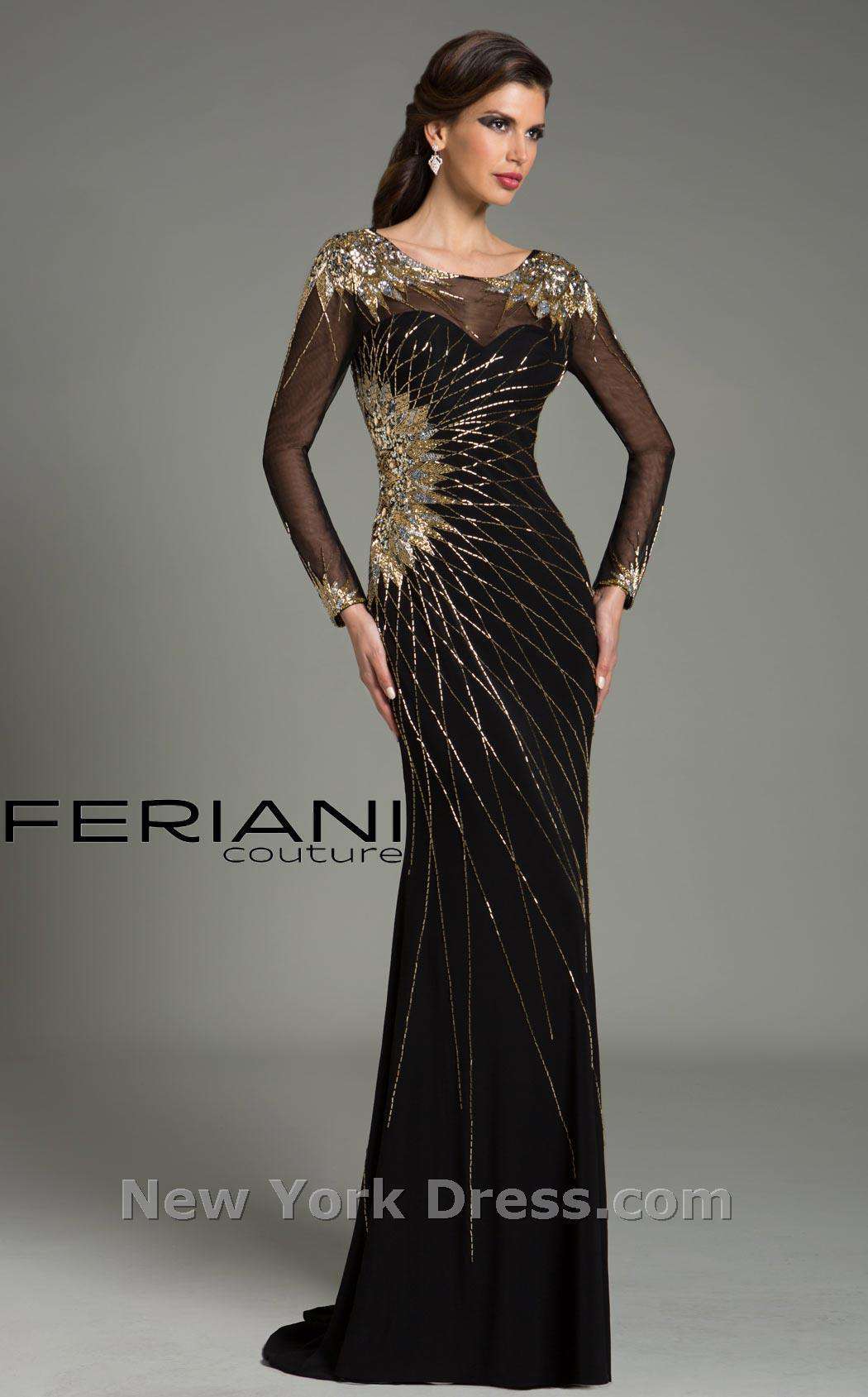 Feriani 26169 Dress | Buy Designer Gowns & Evening Dresses – NewYorkDress