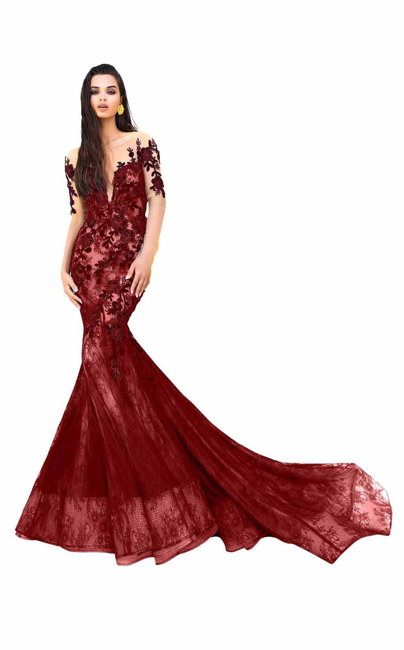 Tarik Ediz 93669 Dress | Buy Designer Gowns & Evening Dresses ...