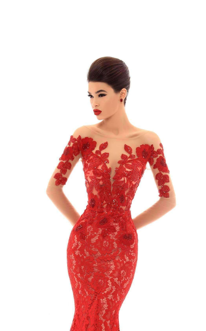 Tarik Ediz 93670 Dress | Buy Designer Gowns & Evening Dresses