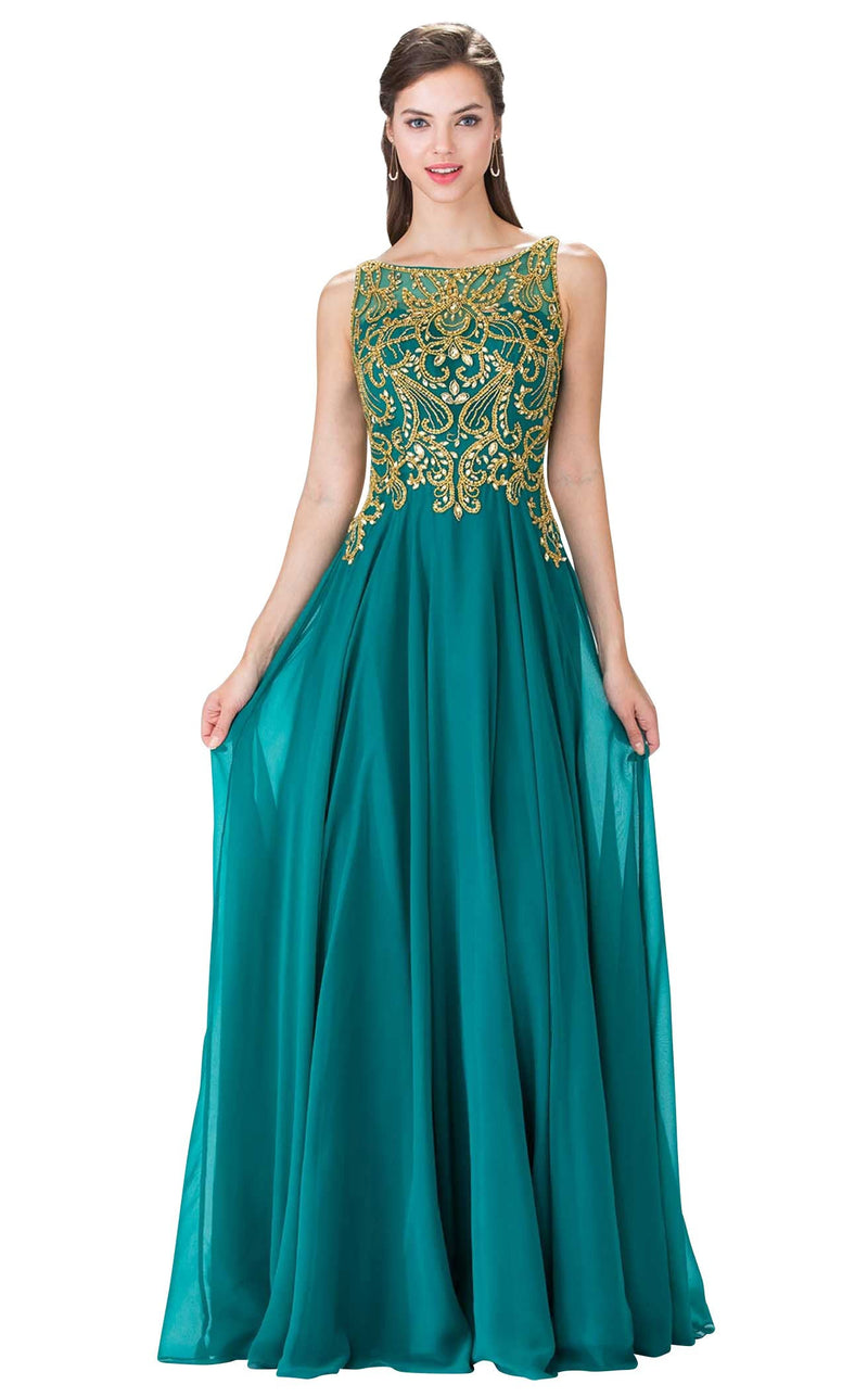 Elizabeth K GL2274 Dress Green