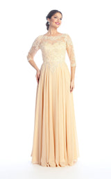 Anny Lee SP9213 Dress Champagne