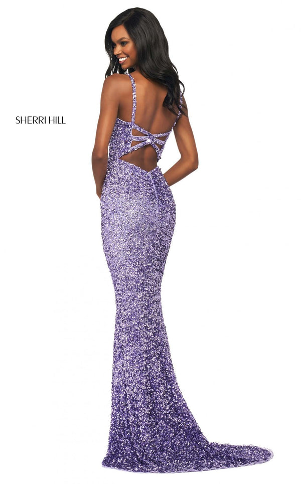 Sherri Hill 53448 Sequin 2 Piece Dress