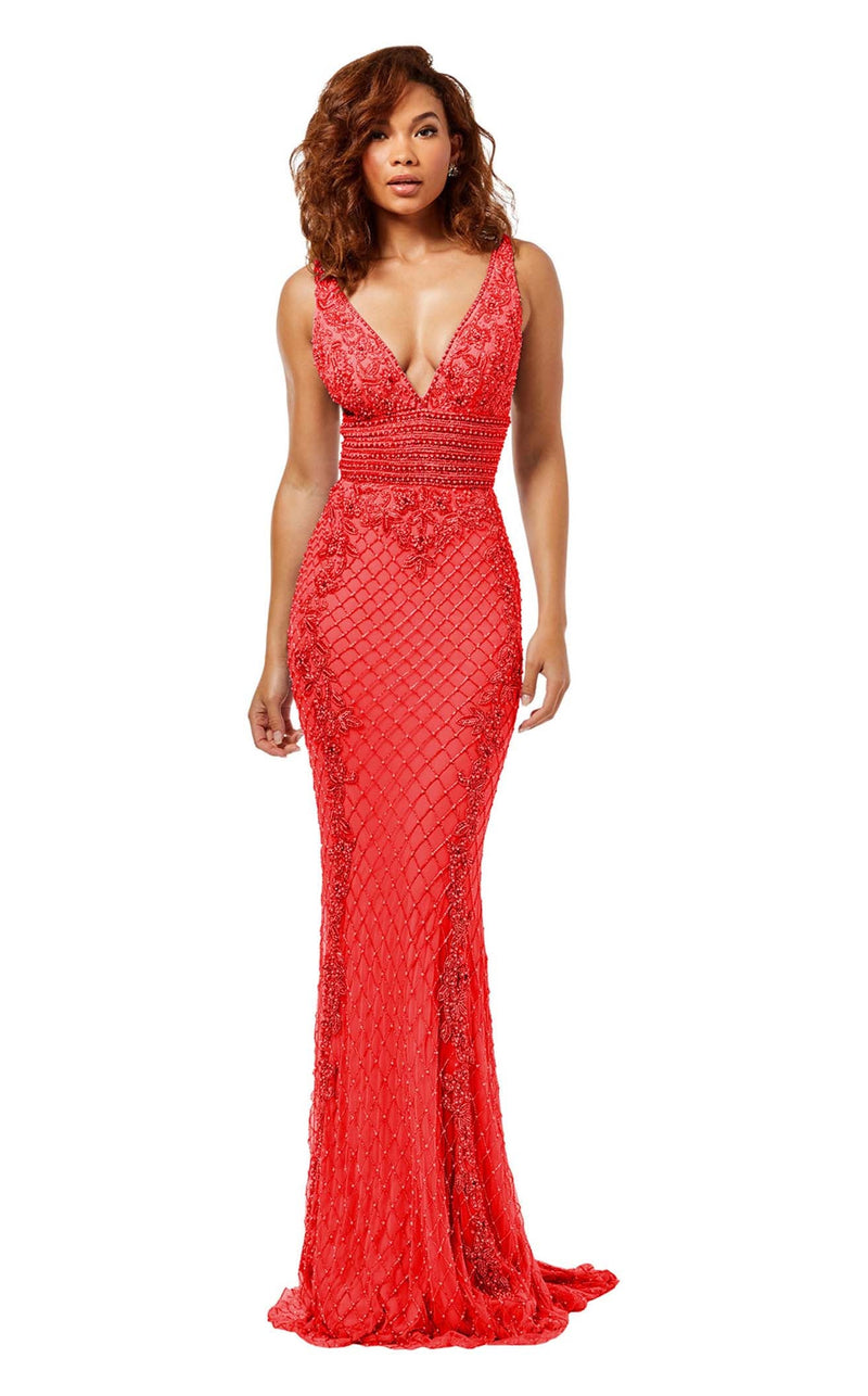 sherri hill 52453 red