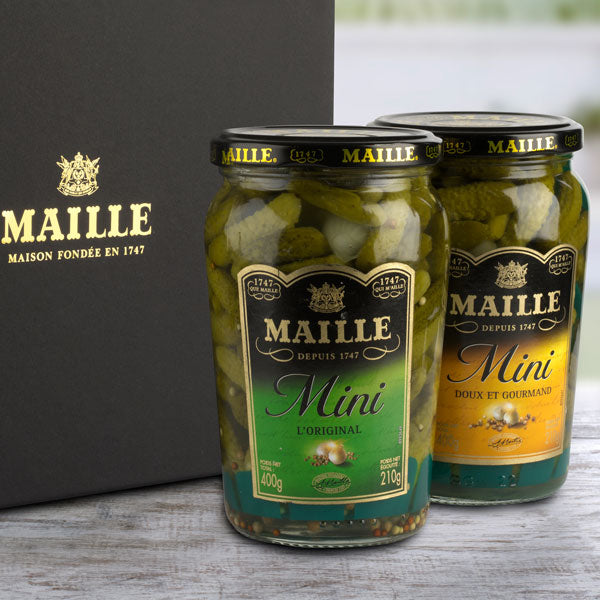 Maille cornichons duo