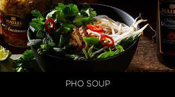 Maille, recipe, pho soup