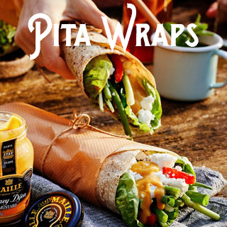 Maille, recipe, Pita, wraps, pita wraps