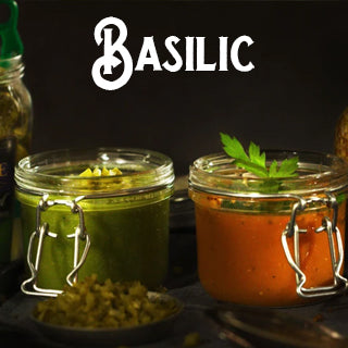 Maille, recette, basilic