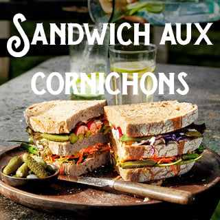 Maille, recette, cornichon, sandwich, Sandwich aux cornichons