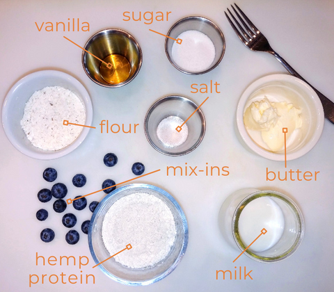 Protein Mug Cake Ingredients