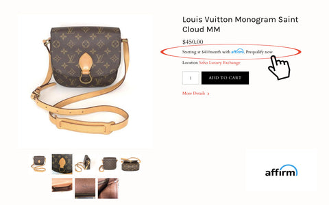 louis vuitton affirm