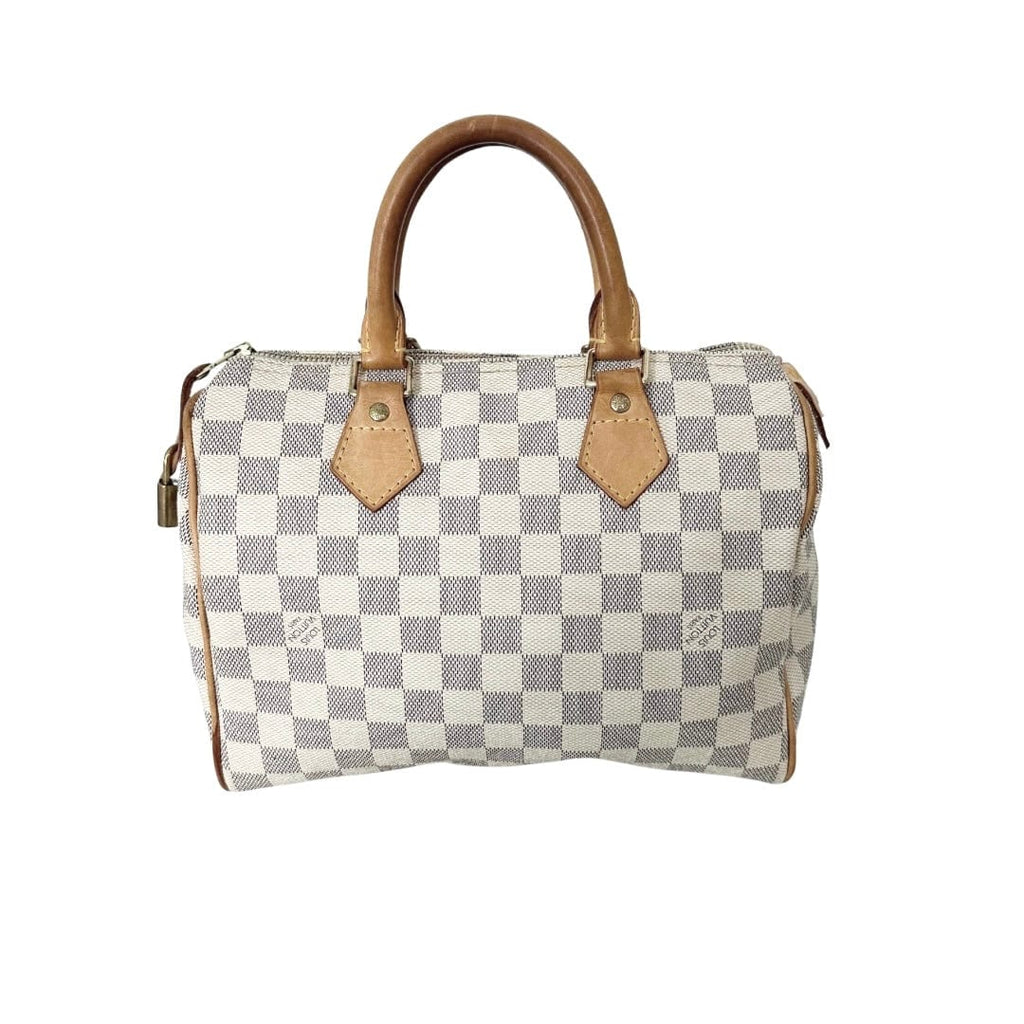 Louis Vuitton Speedy 25 Damier Ebene Canvas - Luxury Shopping