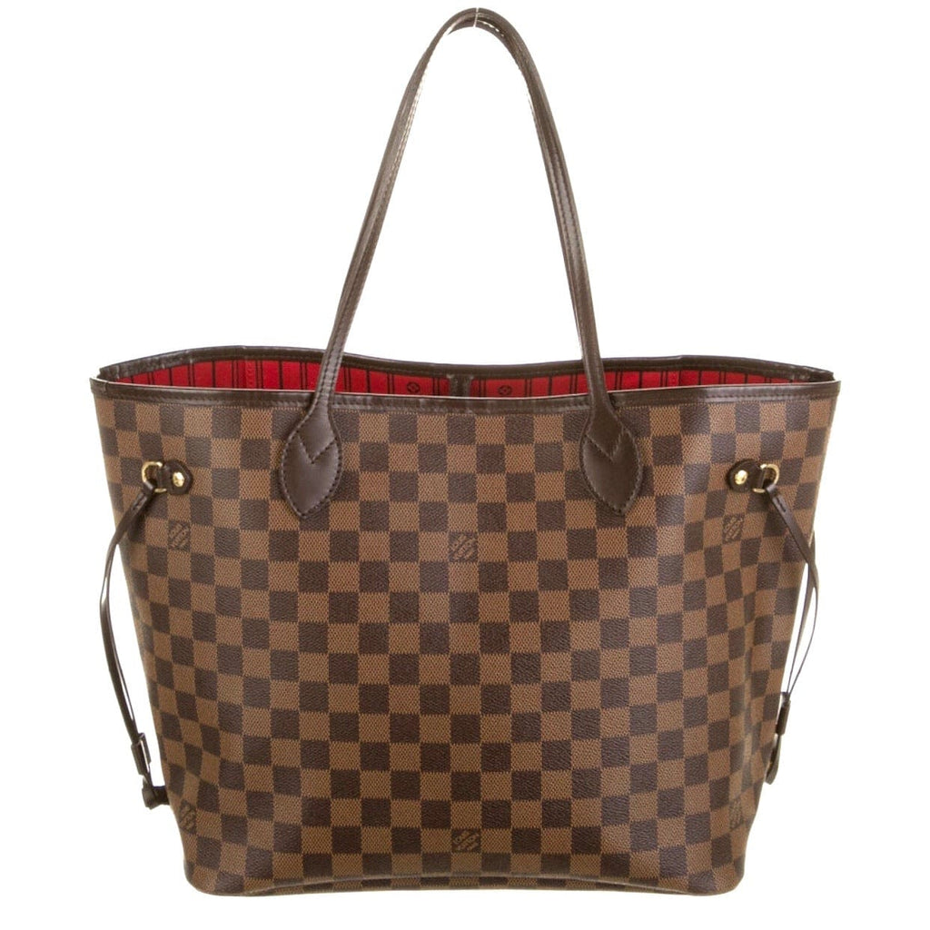 Louis Vuitton White Damier Azur Canvas Neverfull MM Tote Bag Louis Vuitton